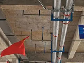 西平管廊支架的安装方法